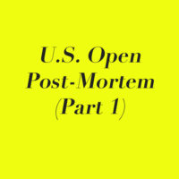 U.S. Open Post-Mortem (Part 1): Kerber Konquers! Now, What?