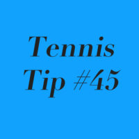 Tennis Tip #45: Playing Against Friends? Focus On The Tennis!