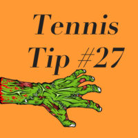 HALLOWEEN SPECIAL! Tennis Tip #27: How To Kill A Zombie (Arm)!
