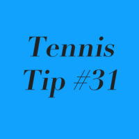 Tennis Tip #31: When Playing An Unconventional Opponent, Make It All About U!